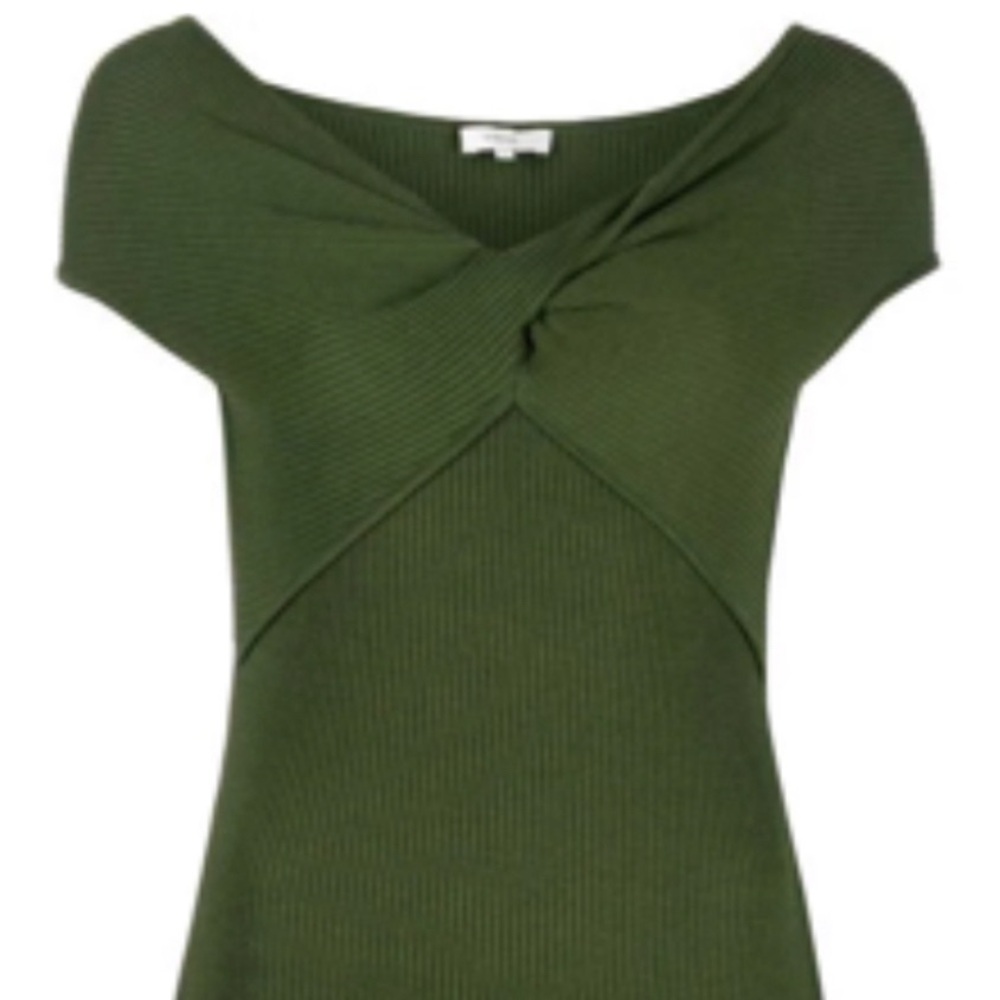 Vince Olive Green Maxi Dress